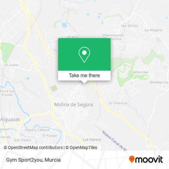 Gym Sport2you map