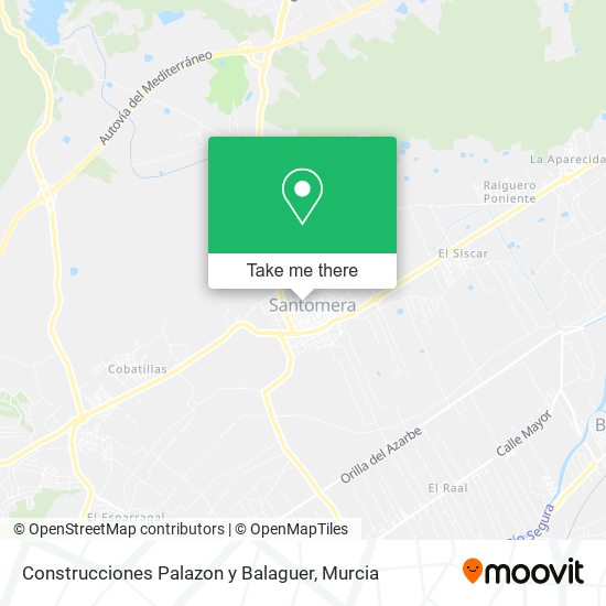 Construcciones Palazon y Balaguer map