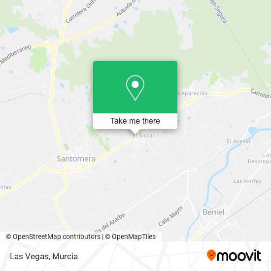 Las Vegas map