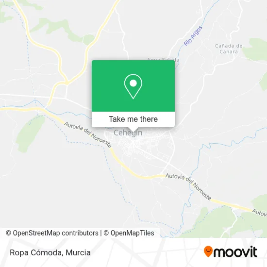 Ropa Cómoda map