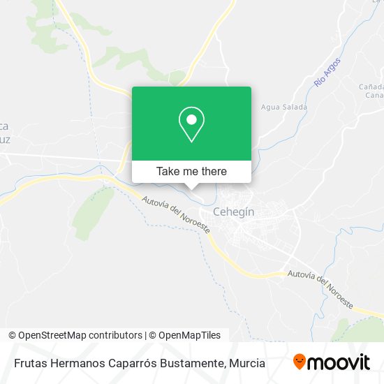 Frutas Hermanos Caparrós Bustamente map