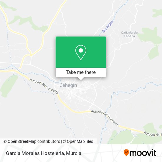 Garcia Morales Hosteleria map