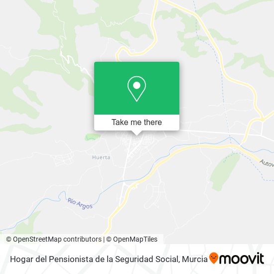 Hogar del Pensionista de la Seguridad Social map