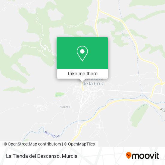 La Tienda del Descanso map