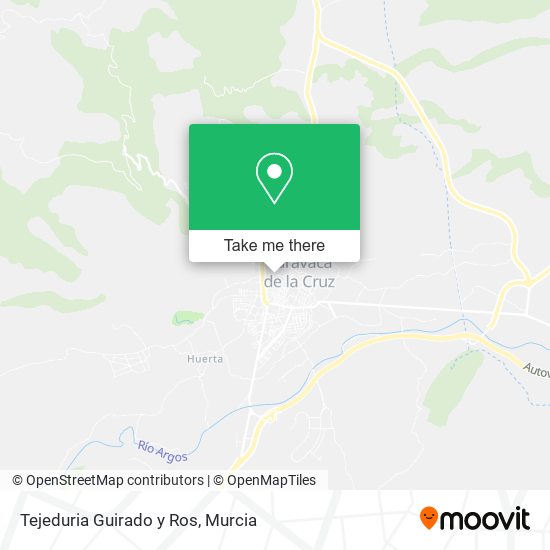 Tejeduria Guirado y Ros map