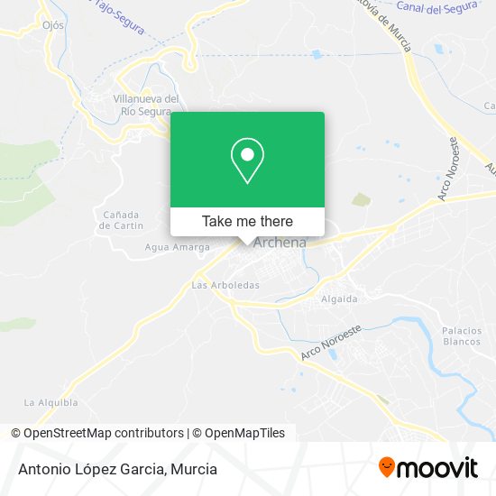 Antonio López Garcia map