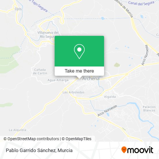 Pablo Garrido Sánchez map