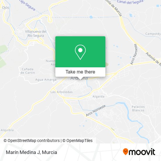 Marín Medina J map