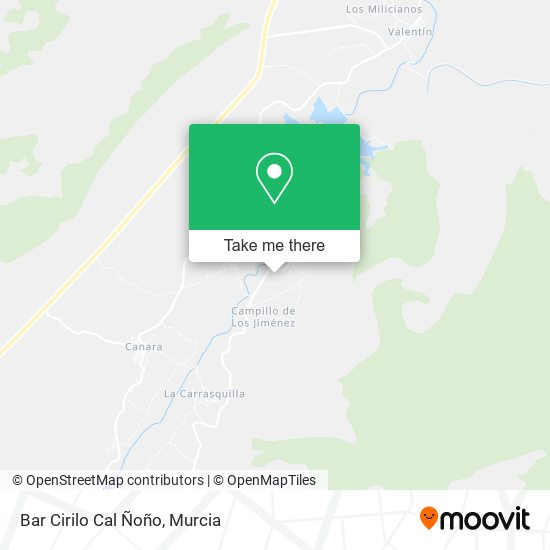 Bar Cirilo Cal Ñoño map