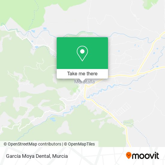 García Moya Dental map
