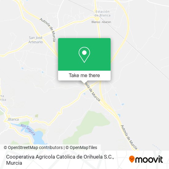 Cooperativa Agrícola Católica de Orihuela S.C. map