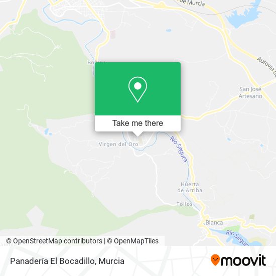 Panadería El Bocadillo map