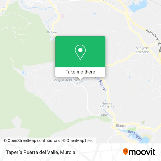 Tapería Puerta del Valle map