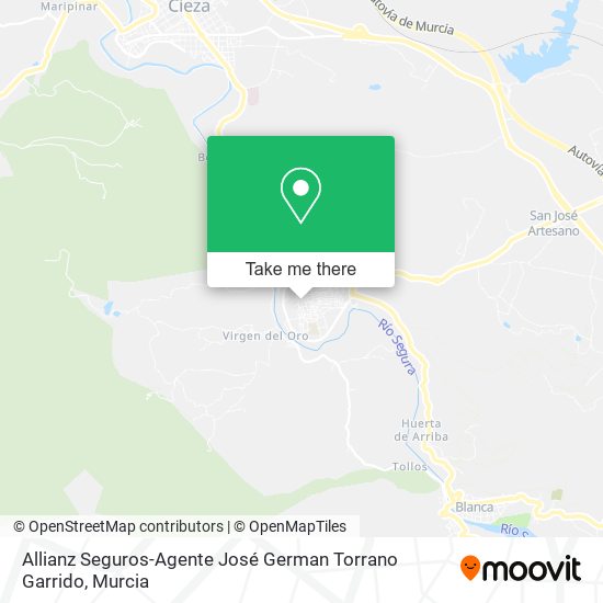 Allianz Seguros-Agente José German Torrano Garrido map