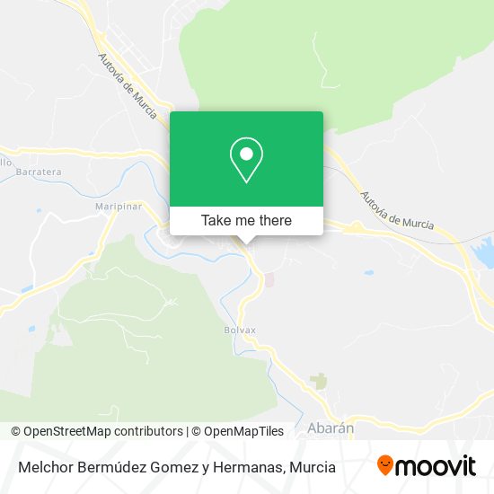 mapa Melchor Bermúdez Gomez y Hermanas