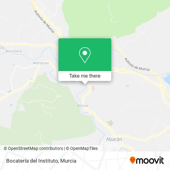 Bocatería del Instituto map