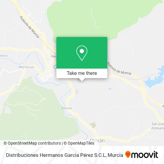 Distribuciones Hermanos Garcia Pérez S.C.L map
