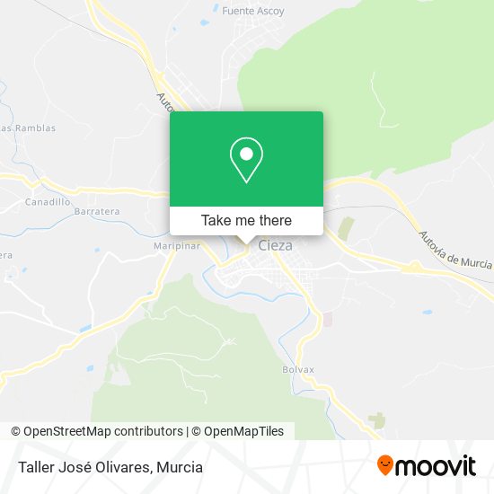 Taller José Olivares map