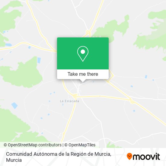 Comunidad Autónoma de la Región de Murcia map