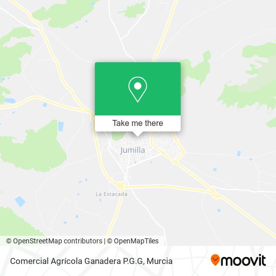 Comercial Agrícola Ganadera P.G.G map