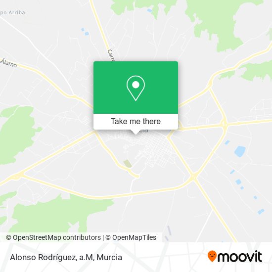 Alonso Rodríguez, a.M map