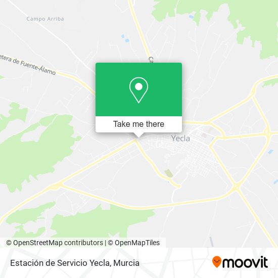 Estación de Servicio Yecla map