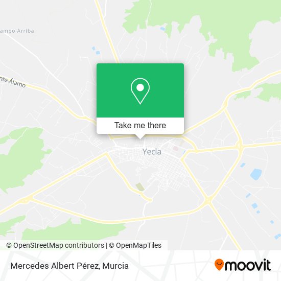 Mercedes Albert Pérez map