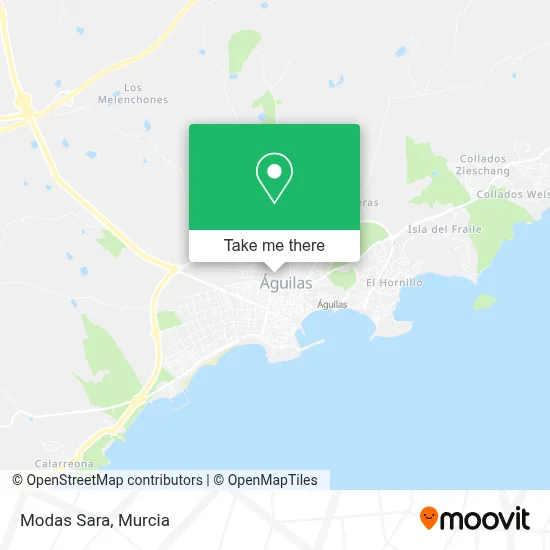Modas Sara map