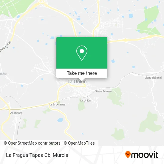 La Fragua Tapas Cb map