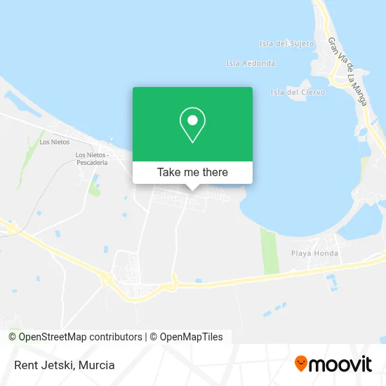Rent Jetski map