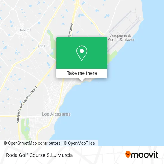 Roda Golf Course S.L. map