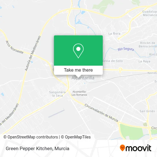 Green Pepper Kitchen map