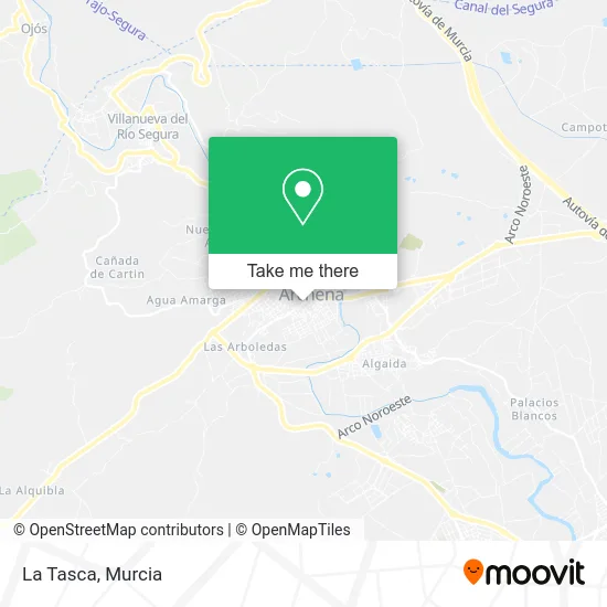 La Tasca map