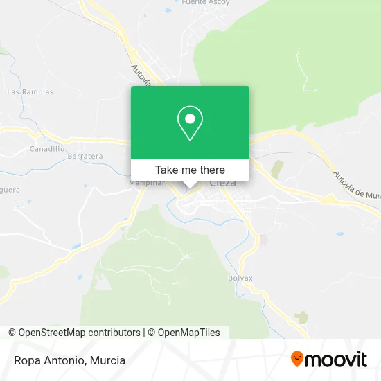Ropa Antonio map