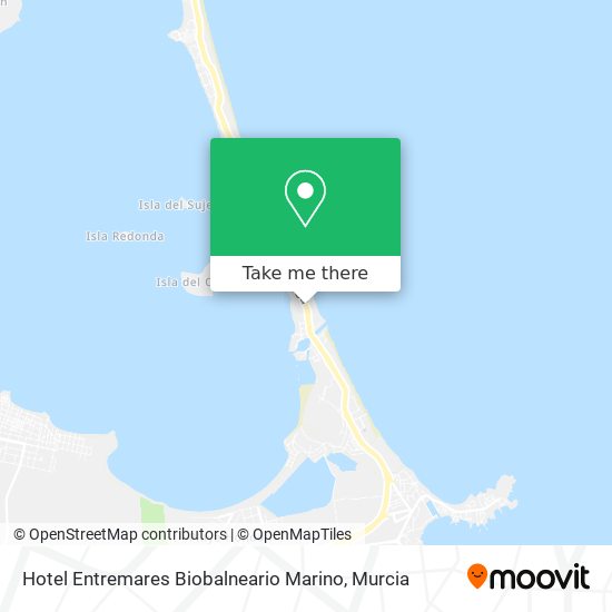 Hotel Entremares Biobalneario Marino map
