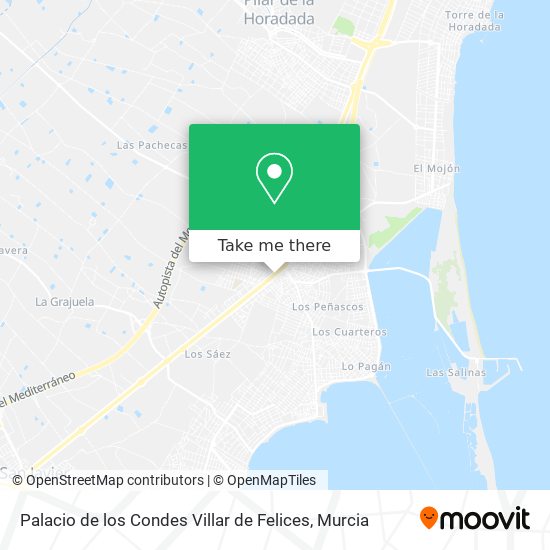 Palacio de los Condes Villar de Felices map