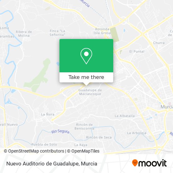 Nuevo Auditorio de Guadalupe map