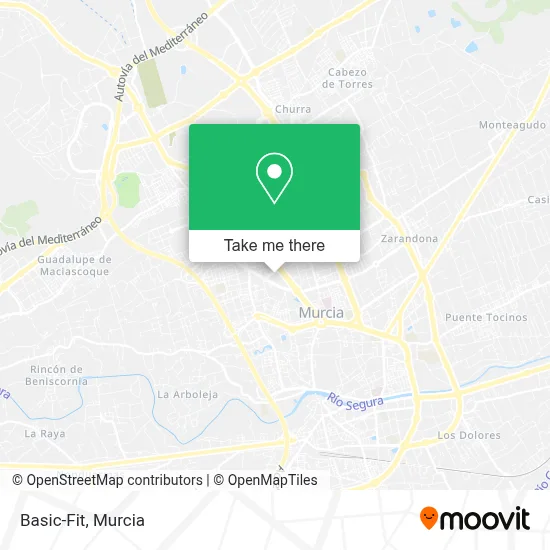 Basic-Fit map