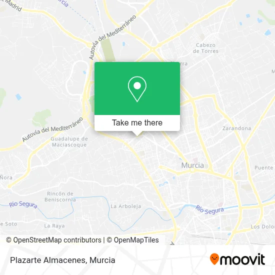 Plazarte Almacenes map