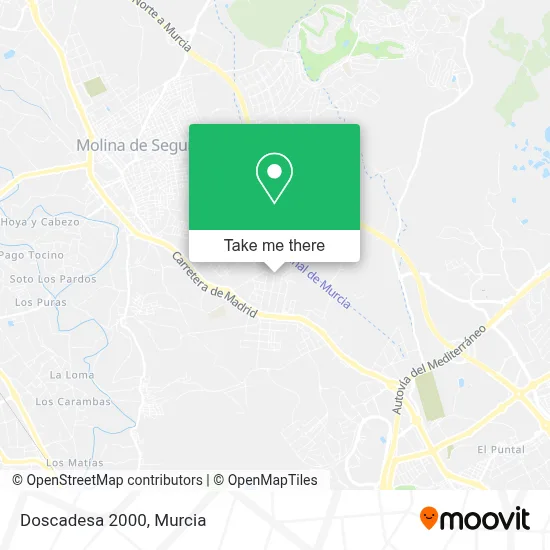Doscadesa 2000 map