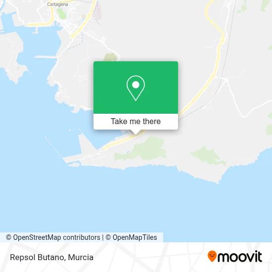 Repsol Butano map