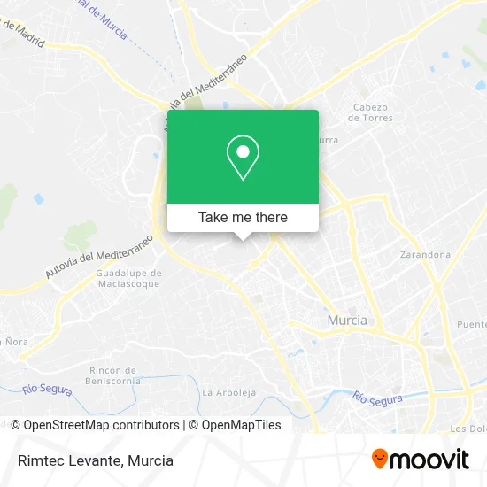 Rimtec Levante map