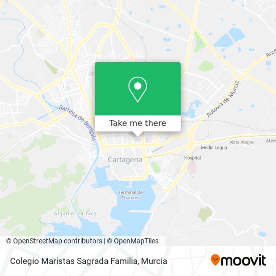 Colegio Maristas Sagrada Familia map