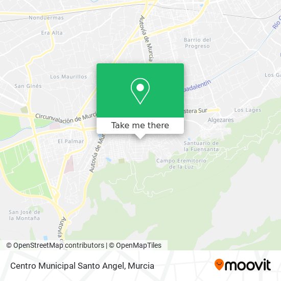 Centro Municipal Santo Angel map