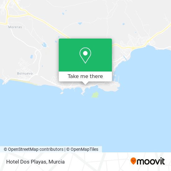 Hotel Dos Playas map