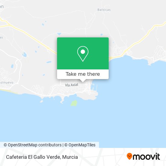 Cafeteria El Gallo Verde map