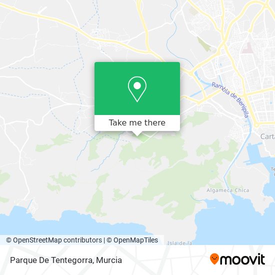 Parque De Tentegorra map
