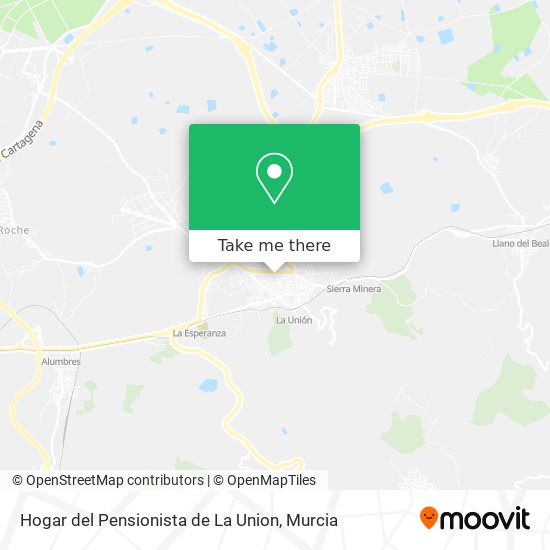 Hogar del Pensionista de La Union map