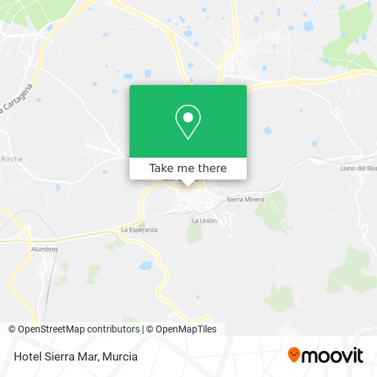 Hotel Sierra Mar map