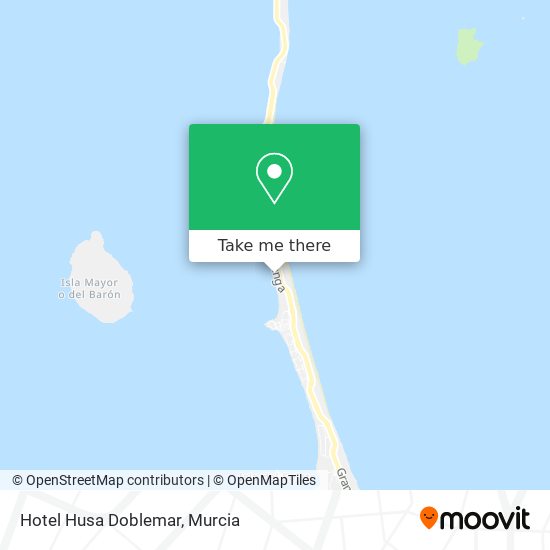 Hotel Husa Doblemar map